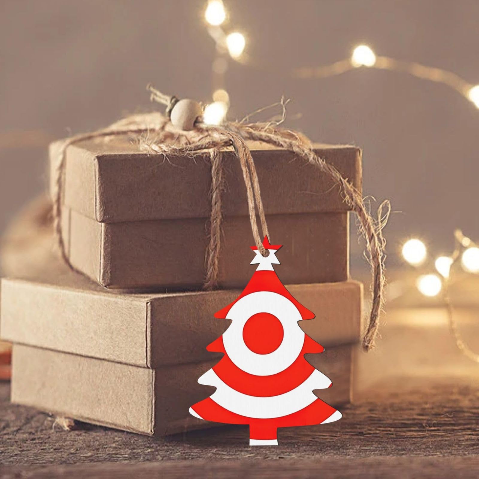 Amazon.co.jp: デザイン ターゲット プリント 木製 クリスマス